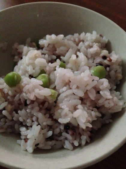 えんどう豆ご飯