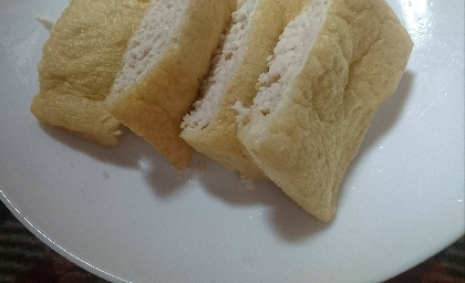 鶏ひき肉ともやしの巾着煮