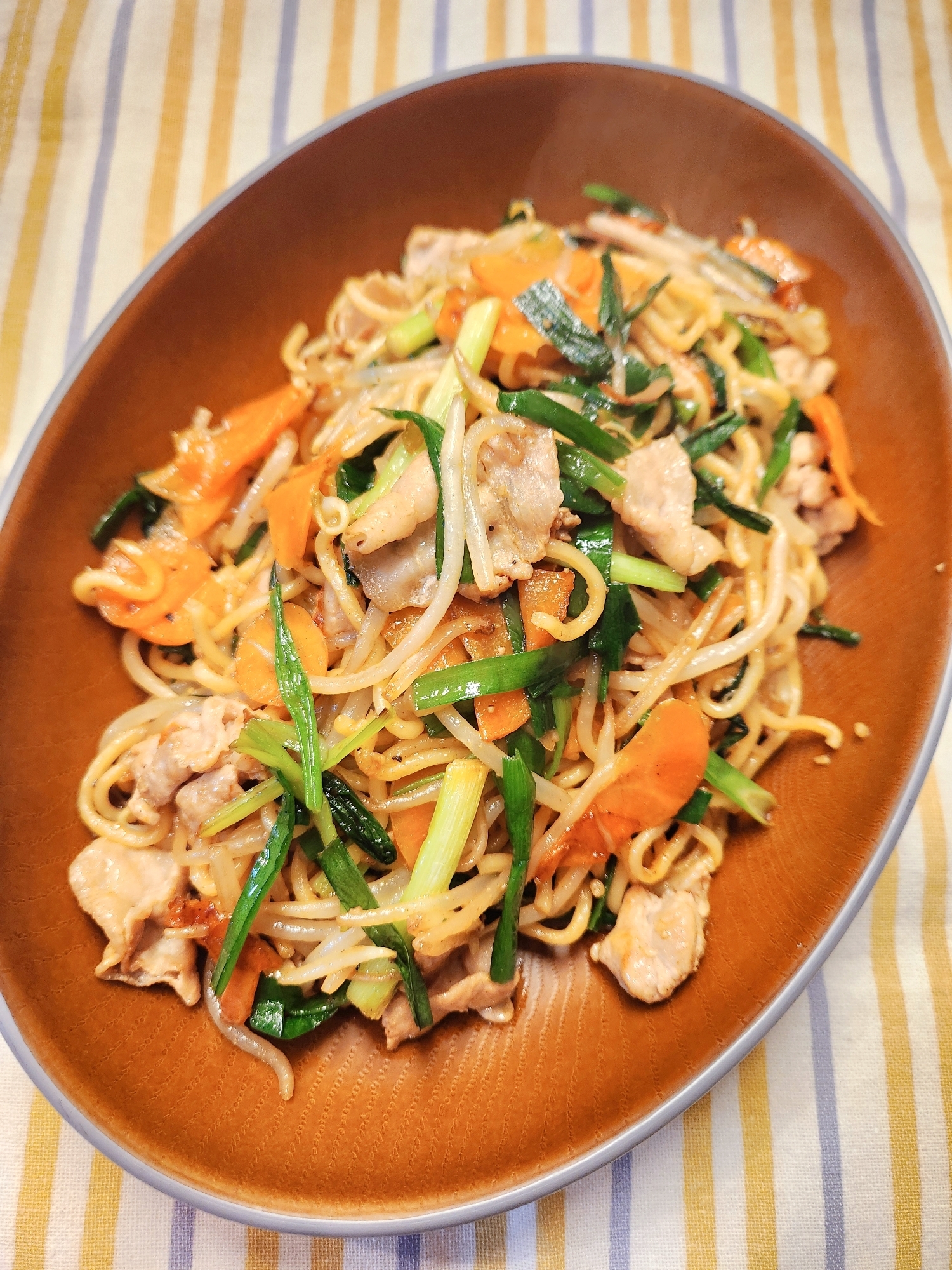 【おつまみ】和風カレー焼きそば