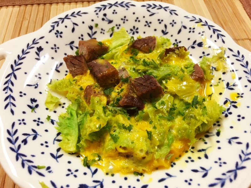 リメイク!ローストビーフオムレツ