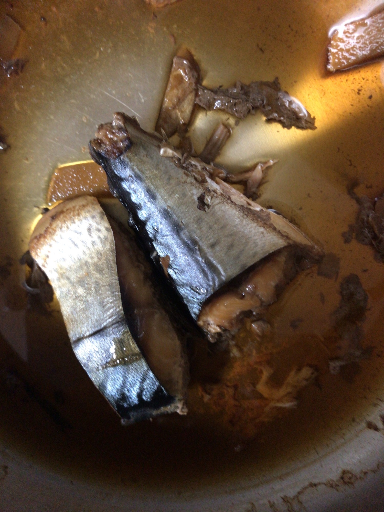骨まで食べれる鯖の生姜煮
