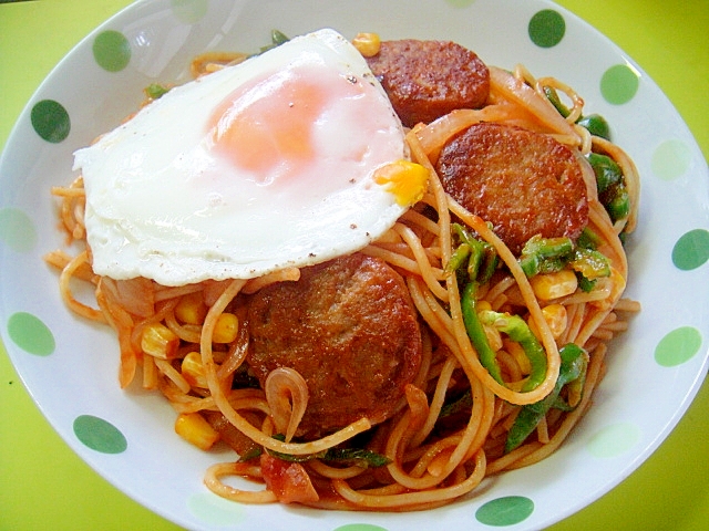 ミニハンバーグ 目玉焼きのナポリタン レシピ 作り方 By Mint74 楽天レシピ ミニハンバーグ 目玉焼きのナポリタン レシピ 作り方 By Mint74 楽天レシピ