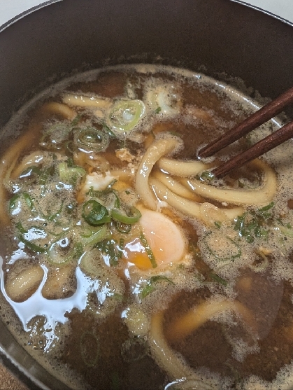 簡単！味噌煮込みうどん♪