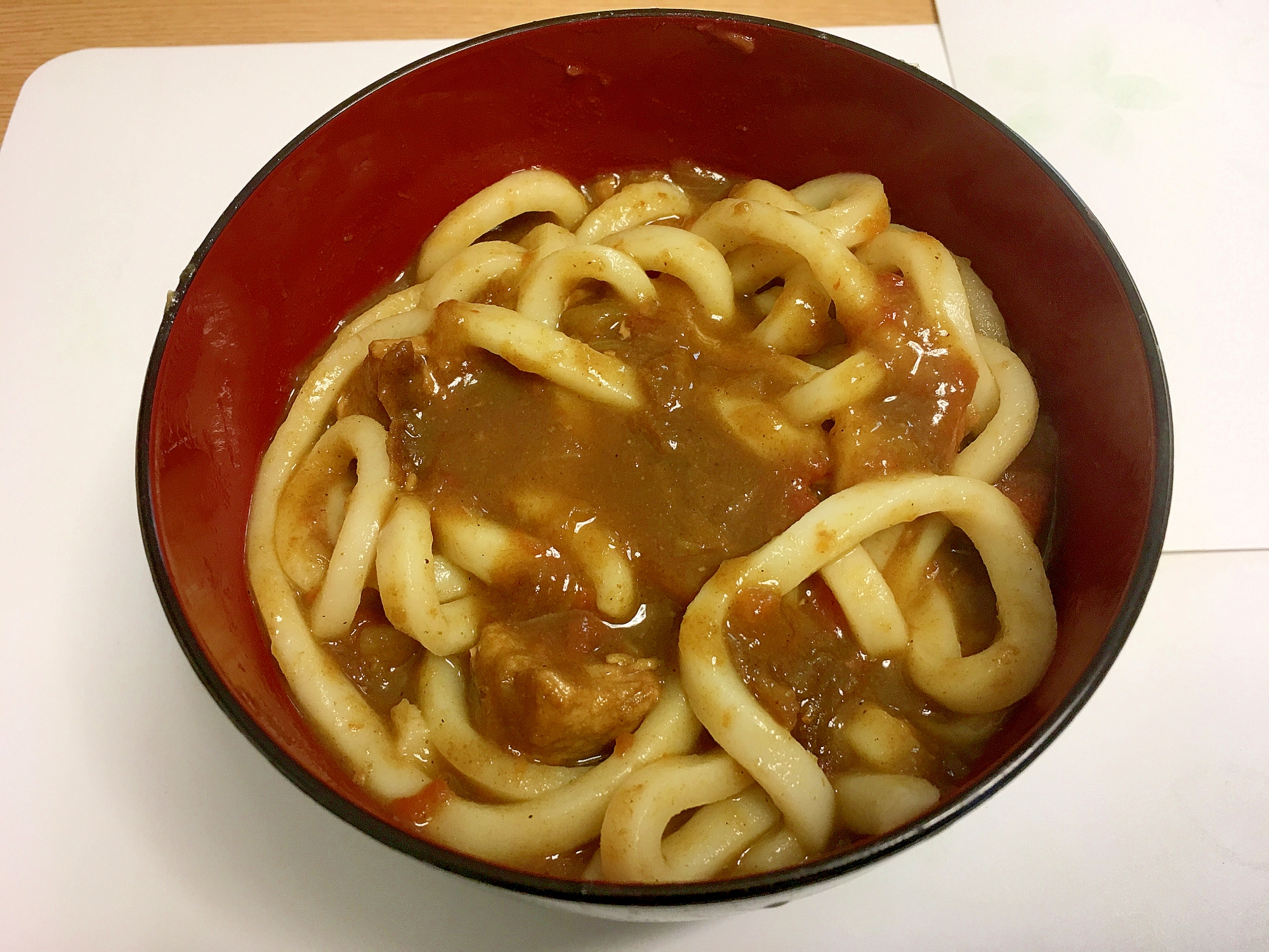 圧力鍋で簡単！甘み広がるさつまいもカレーうどん