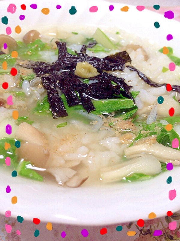 レンジで簡単 シロナとしめじのお粥 レシピ 作り方 By やなママ 楽天レシピ レンジで簡単 シロナとしめじのお粥 レシピ 作り方 By やなママ 楽天レシピ