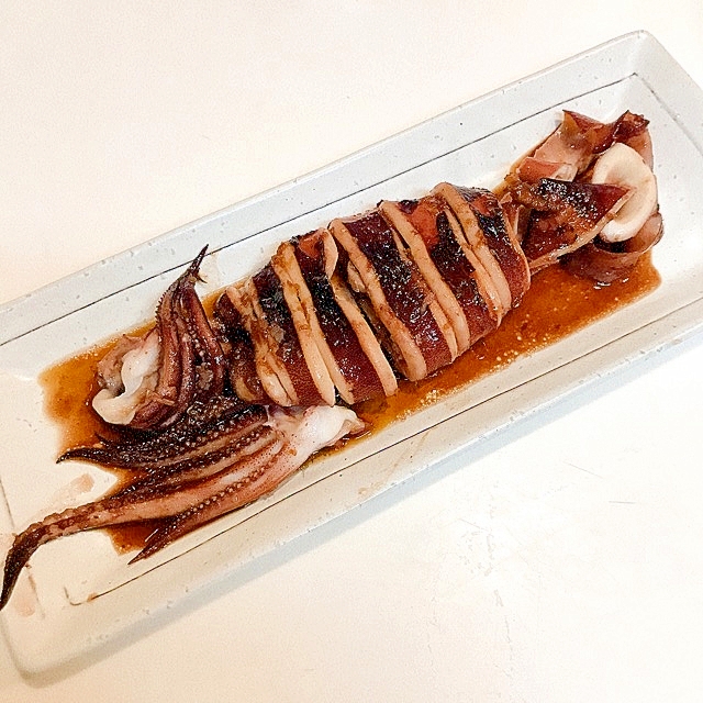 ステイホームもお祭り気分で イカの醤油焼き レシピ 作り方 By だだちゃまめごはん 楽天レシピ