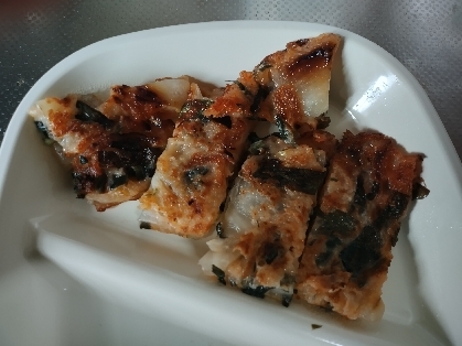 我が家の定番♪もっちもちキムチチヂミ(写真付き♪)