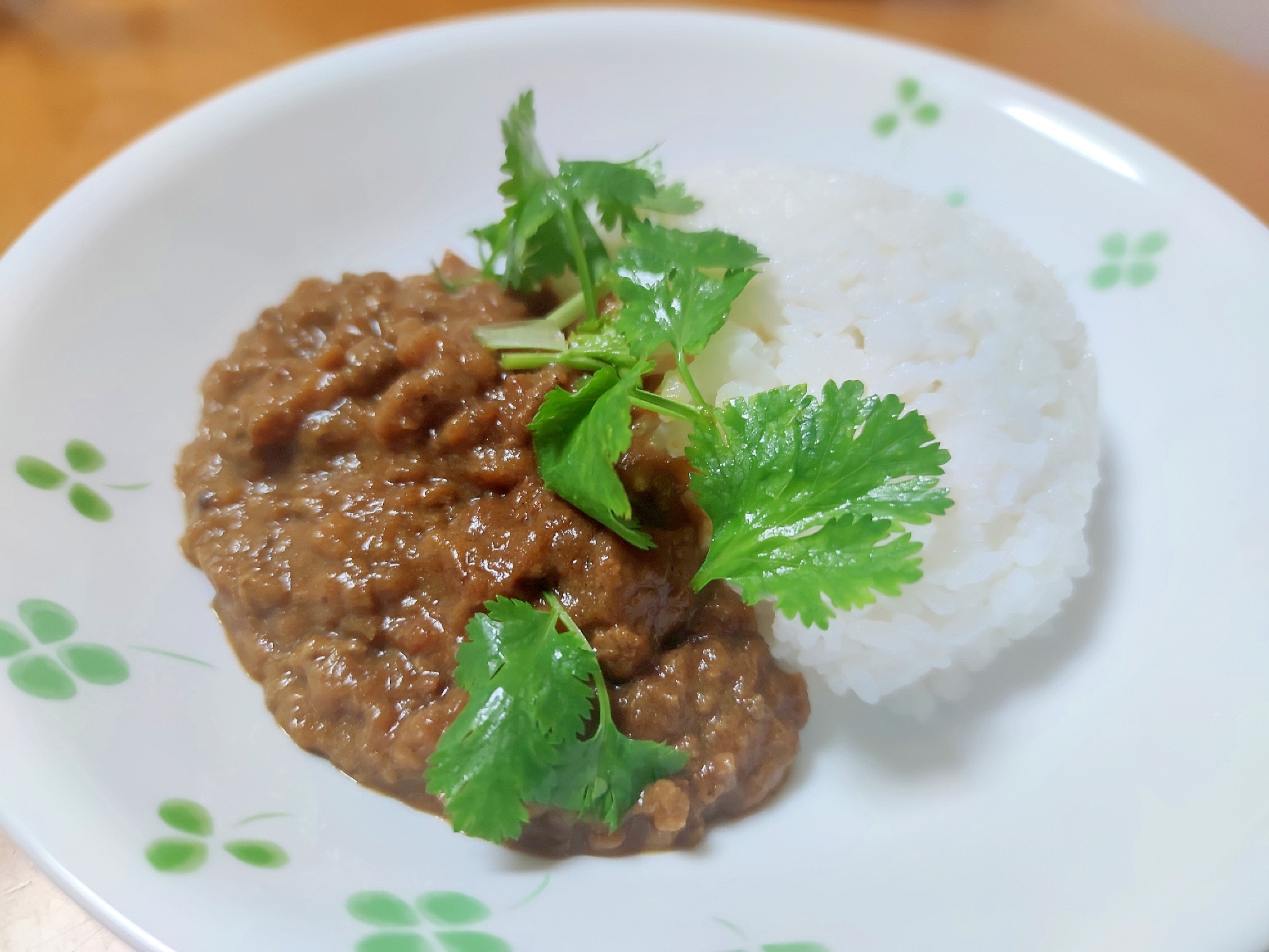 カレールーdeキーマカレー　挽肉カレー