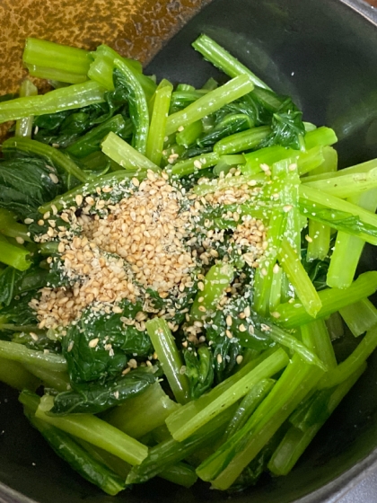 小松菜の簡単ナムル