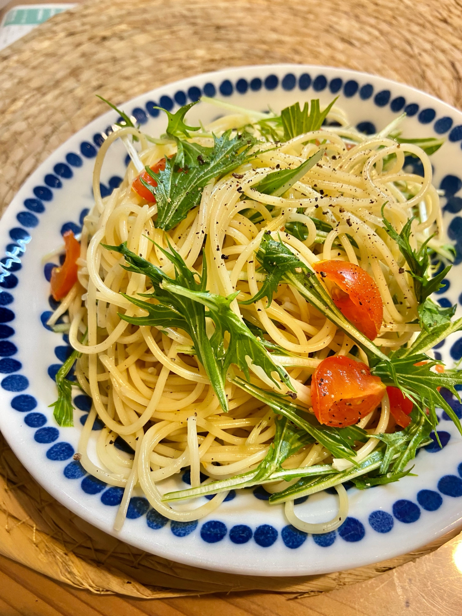 サラダパスタオリーブレモン仕立て