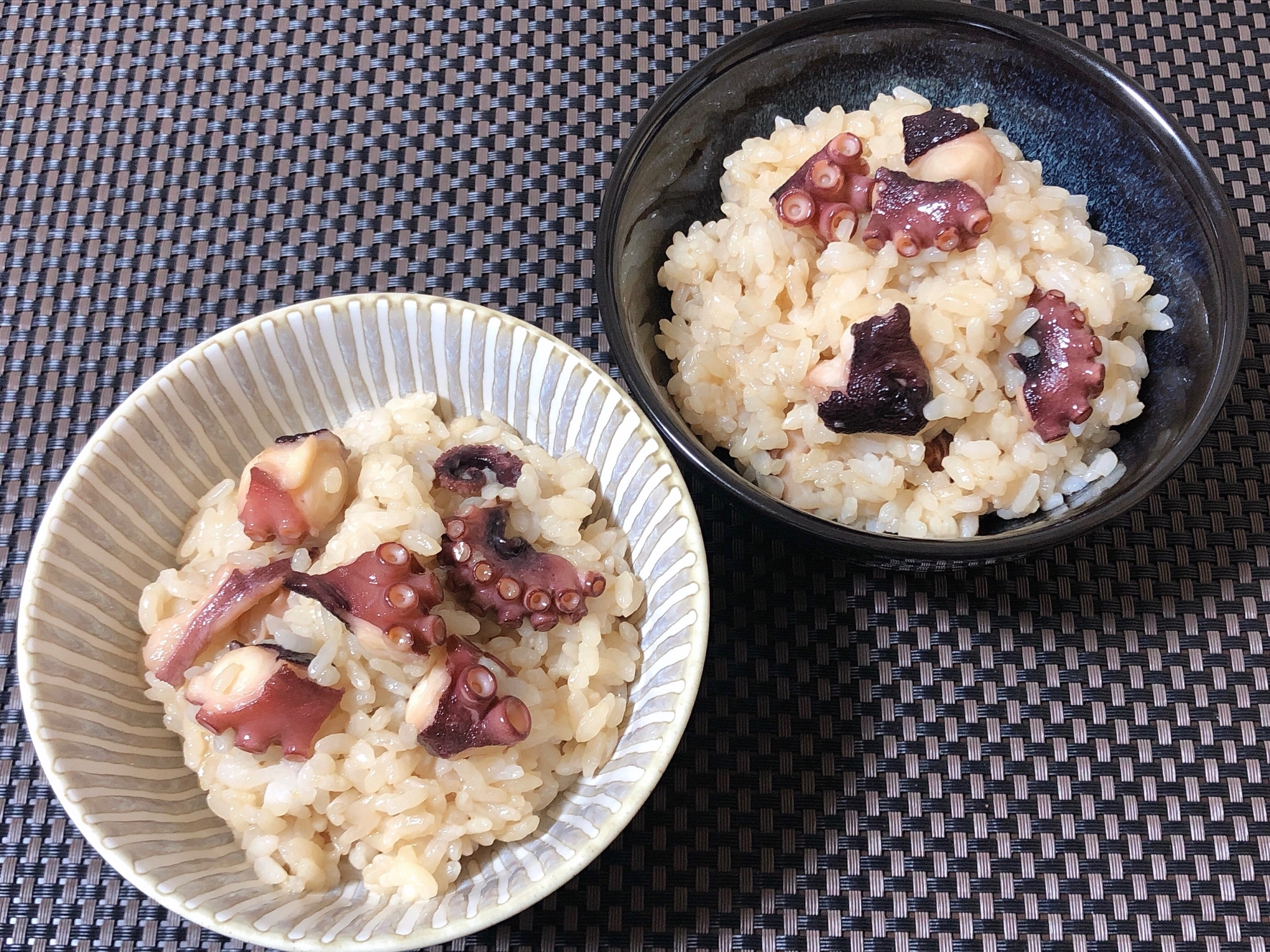 フライパンで☆たこの混ぜご飯