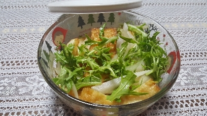 野菜は家にある物を総動員して作りました♪厚揚げでヘルシー♥こういうの大好きです～♥旨ごち様
写真のダシ醤油は近所のスーパーにもあるので久々に買ってみます！