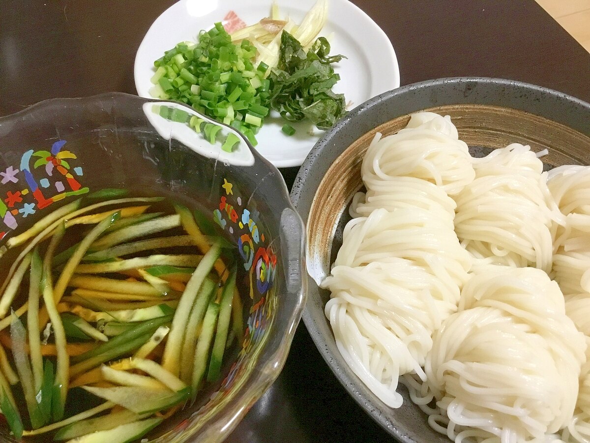 3種の薬味でそうめん レシピ 作り方 By まゆぱとら 楽天レシピ 3種の薬味でそうめん レシピ 作り方 By まゆぱとら 楽天レシピ