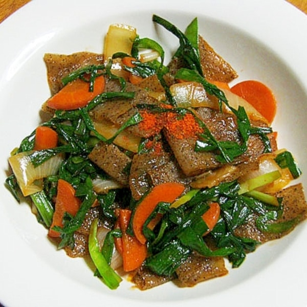 冷凍こんにゃくで ヘルシー焼肉風な炒め物 レシピ 作り方 By ジョン リーバス 楽天レシピ 冷凍こんにゃくで ヘルシー焼肉風な炒め物 レシピ 作り方 By ジョン リーバス 楽天レシピ