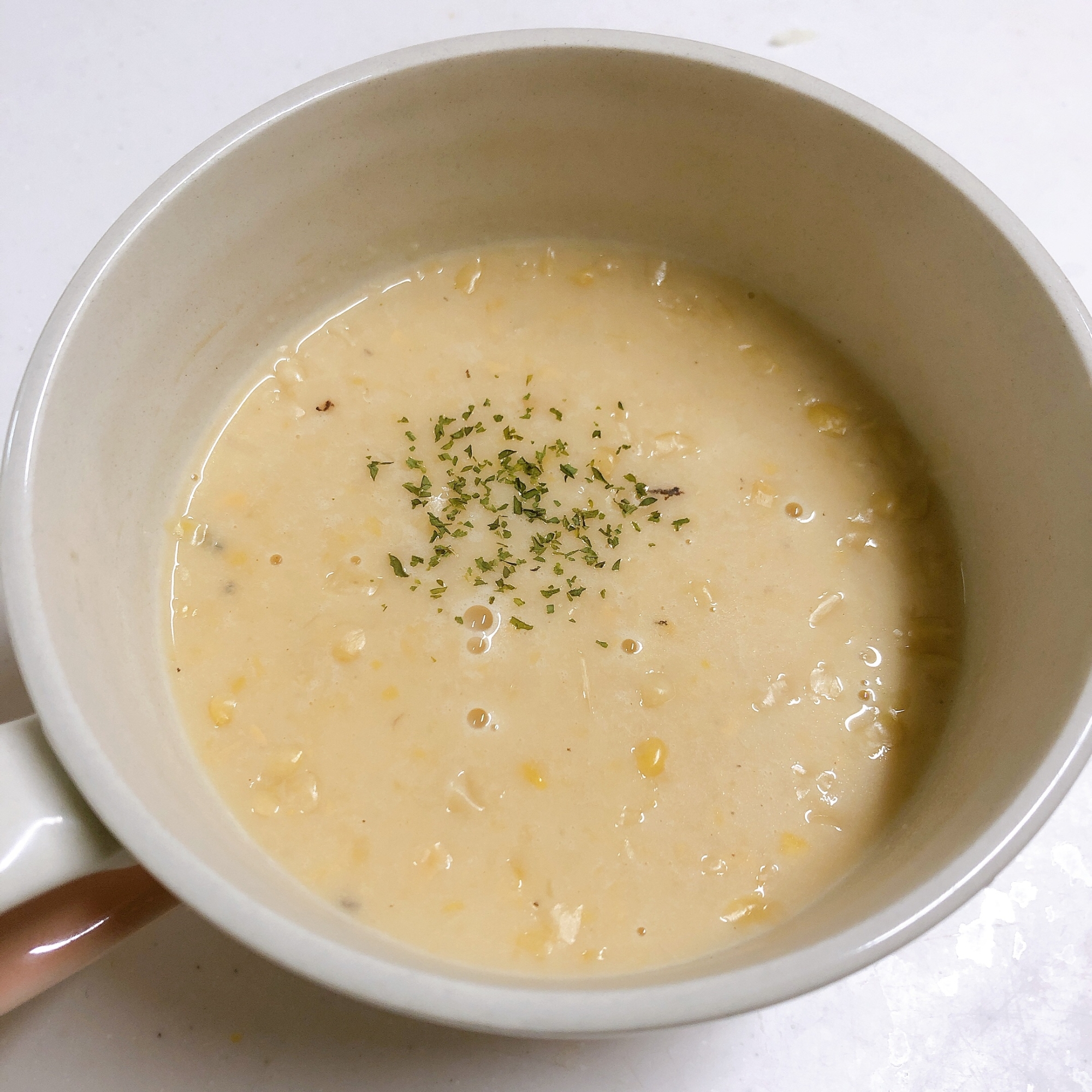 コーンクリーム缶で コーンスープ レシピ 作り方 By なおのり 楽天レシピ