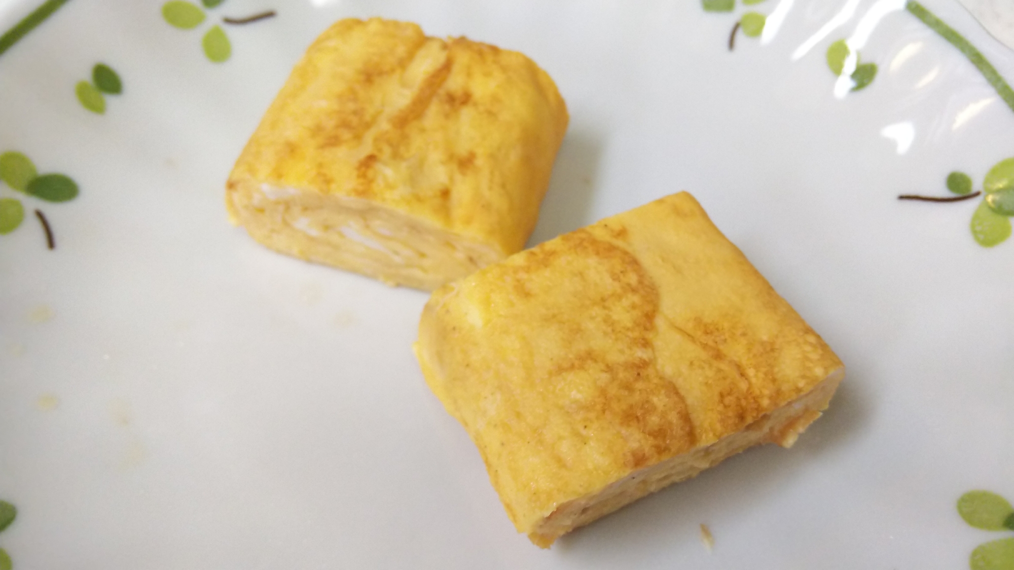 スリム卵焼き器で♪卵1個の卵焼き