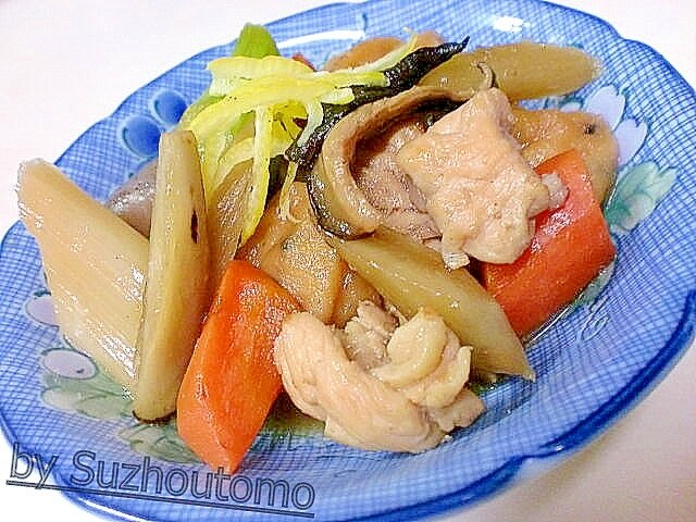 鶏むね肉で作る 有るモノ筑前煮 レシピ・作り方 by Suzhoutomo - 楽天