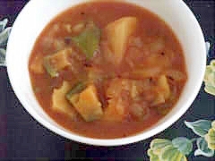６種の野菜スープカレー