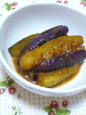 とろける食感＊田舎風＊茄子のしょうゆ味噌煮 レシピ・作り方 by