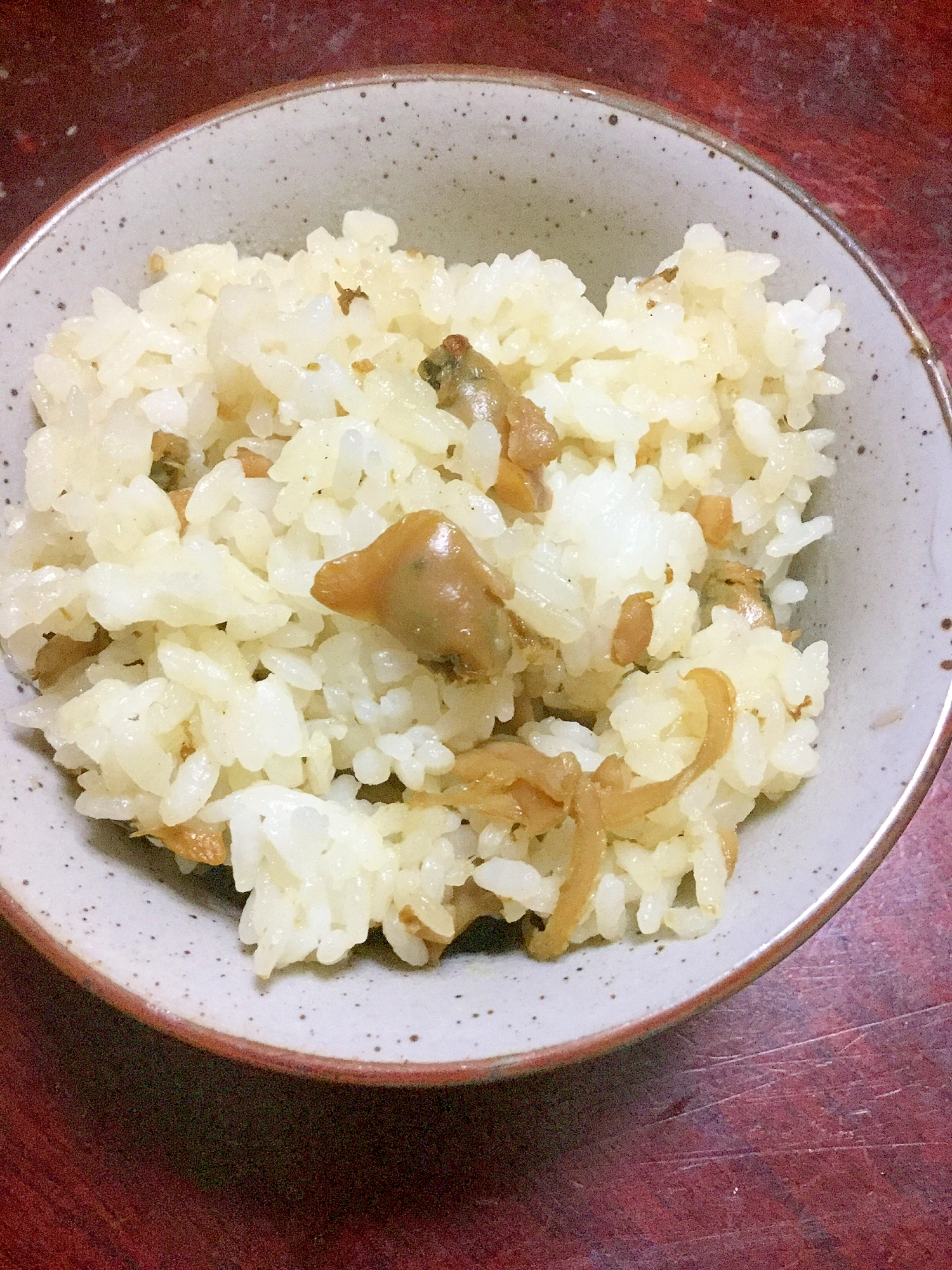 簡単☆アサリの佃煮の炊き込みご飯【初心者メニュー】