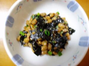 味付け海苔納豆
