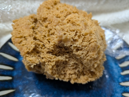 レンジで簡単☆豆腐ときな粉の蒸しパン