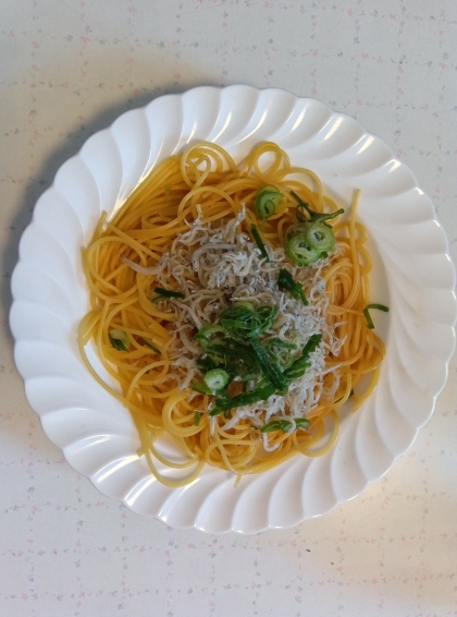 激ウマ！！しらすの和風パスタ