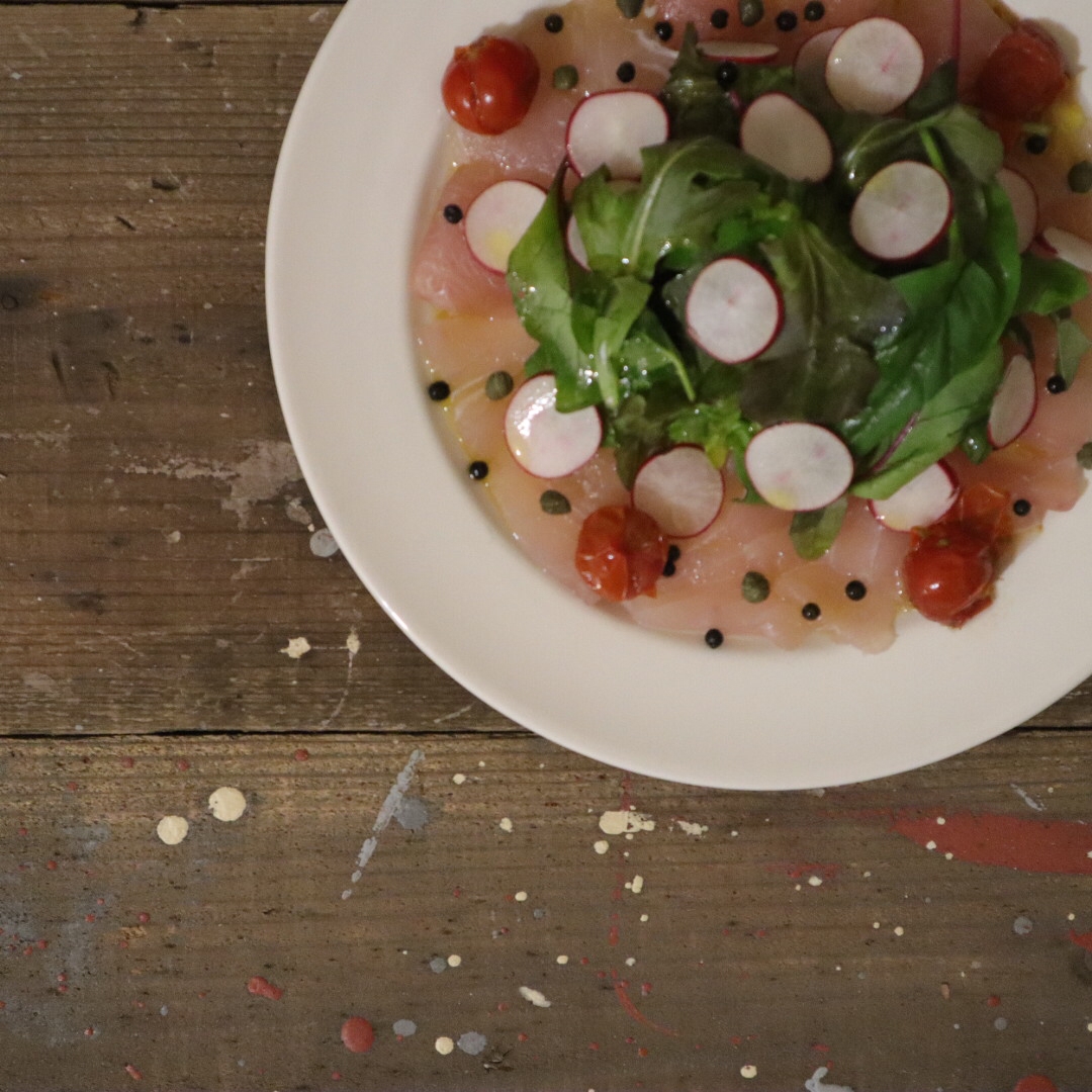 激簡単 ビンチョウマグロのカルパッチョ レシピ 作り方 By Kitchen By Riie 楽天レシピ 激簡単 ビンチョウマグロのカルパッチョ レシピ 作り方 By Kitchen By Riie 楽天レシピ