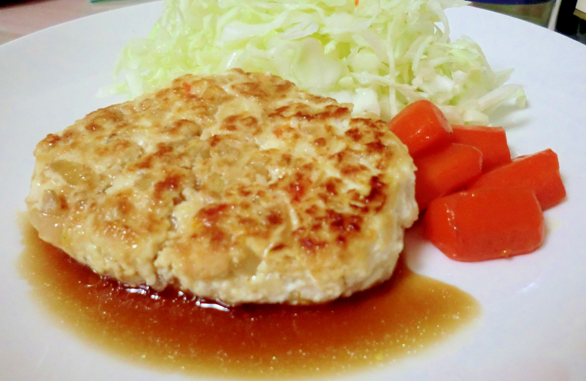 とっても美味しい豆腐・鶏ハンバーグ