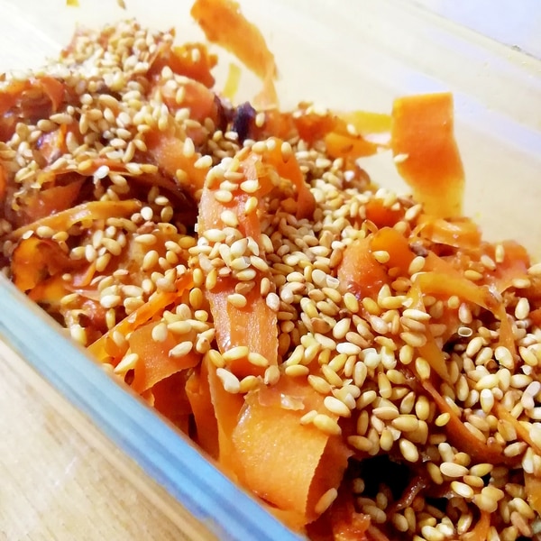 簡単 時短 子供ok スライスにんじんのきんぴら風 レシピ 作り方 By みずいろさん 楽天レシピ 簡単 時短 子供ok スライスにんじんのきんぴら風 レシピ 作り方 By みずいろさん 楽天レシピ