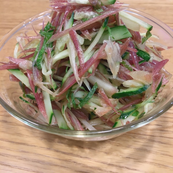 茎みょうがのさっぱり梅サラダ レシピ 作り方 By Yukiiiiマミー 楽天レシピ 茎みょうがのさっぱり梅サラダ レシピ 作り方 By Yukiiiiマミー 楽天レシピ