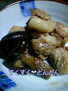 タレが美味しかったので、椎茸も一緒に煮てみました。簡単に出来てご飯にあいます♪
