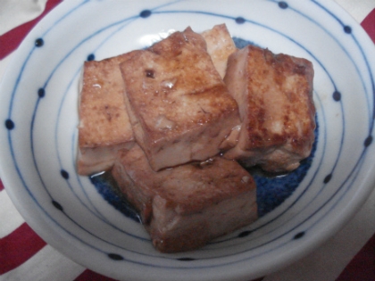 豆腐サイコロステーキ風◎