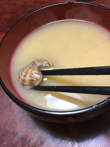 あさりのお味噌汁