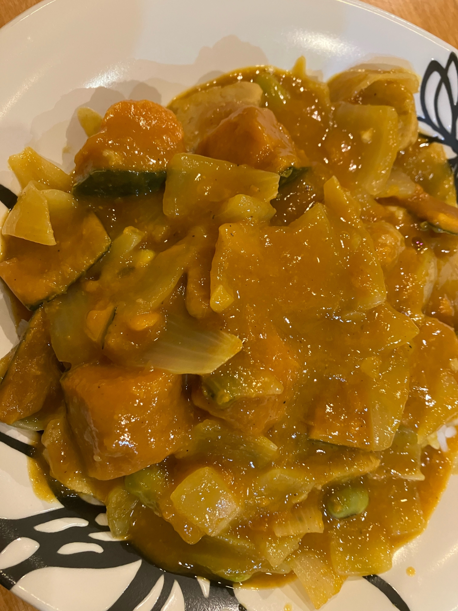 かぼちゃカレー