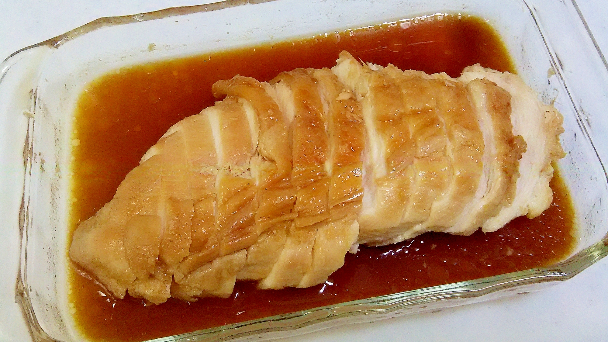冷凍したままレンジ 鶏むね肉のチャーシュー レシピ 作り方 By Aoi 楽天レシピ