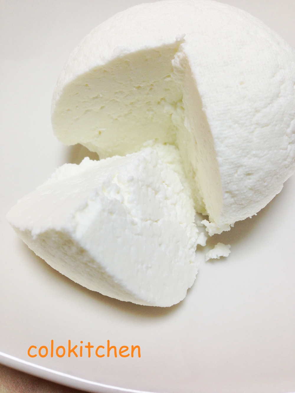 牛乳とホエーだけ リコッタチーズを作ろう レシピ 作り方 By Colokitchen 楽天レシピ