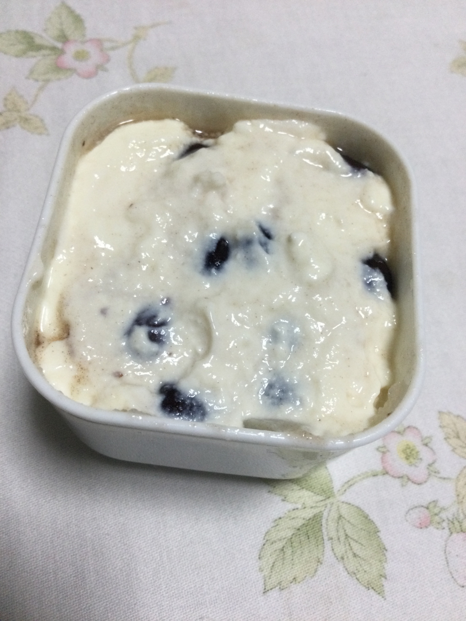 豆乳寒天と小豆で豆乳ヨーグルト