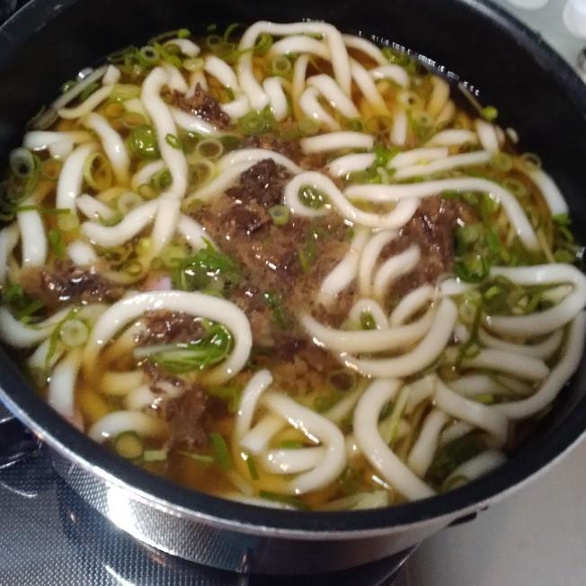 甘辛肉うどん
