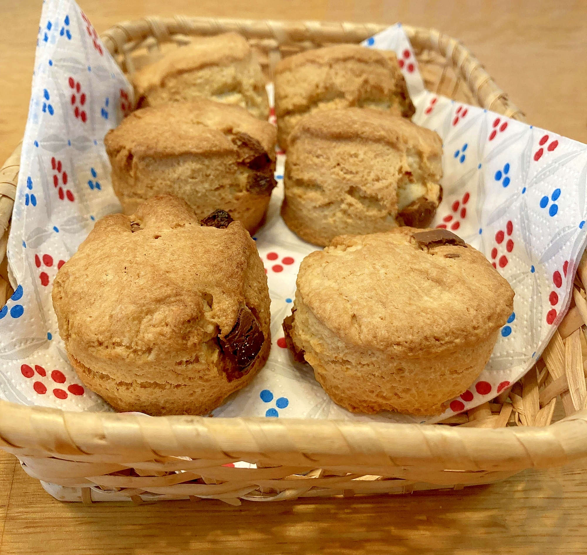 お手軽♪ホットケーキミックスで作る豆腐のスコーン