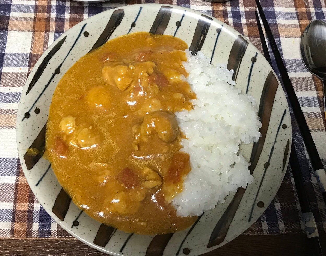 バターチキンカレー(圧力鍋用レシピ)