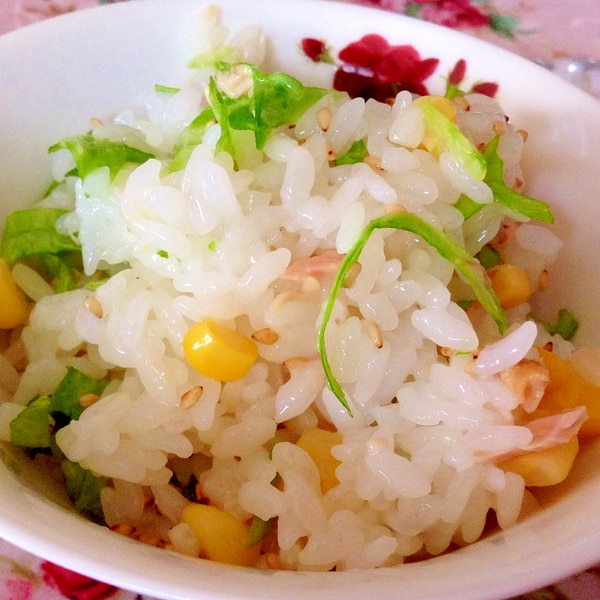 ツナコーンレタス 混ぜご飯 レシピ 作り方 By やなママ 楽天レシピ ツナコーンレタス 混ぜご飯 レシピ 作り方 By やなママ 楽天レシピ