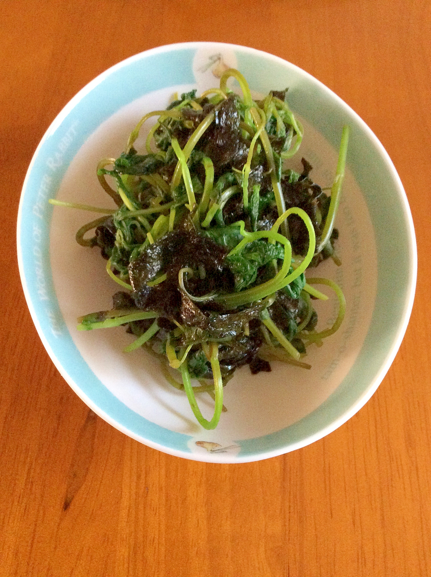 間引き大葉と海苔昆布ぽん酢和え レシピ 作り方 By Madone6 楽天レシピ