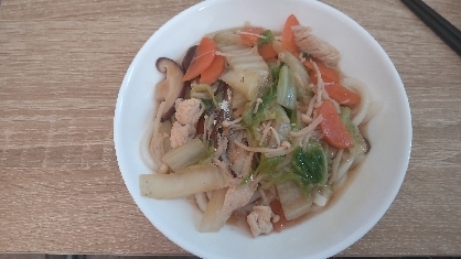 お昼ご飯に頂きました！
とても美味しくできました。