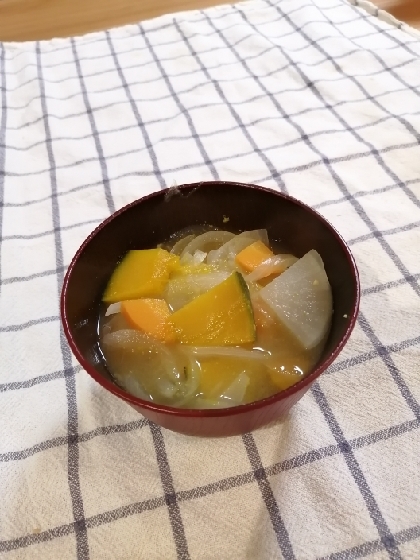 ほっこりする野菜ばかりですね♪優しい甘さでとってもおいしかったです☆