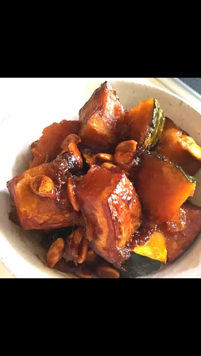 大量消費に!揚げかぼちゃ♪お弁当おやつに材料1つで