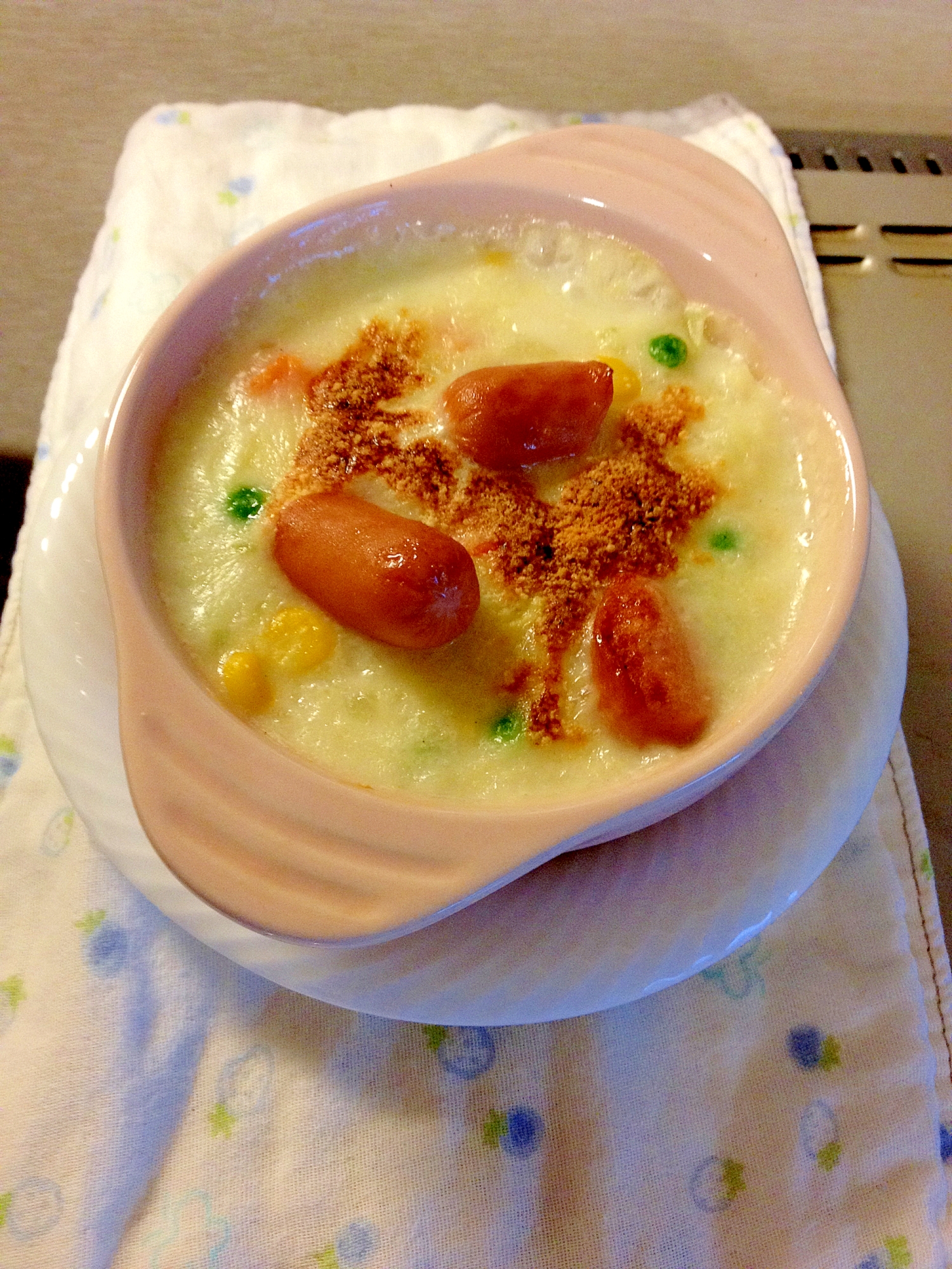 子供と二人のお昼ご飯に 簡単ドリア レシピ 作り方 By ななじまる 楽天レシピ 子供と二人のお昼ご飯に 簡単ドリア レシピ 作り方 By ななじまる 楽天レシピ