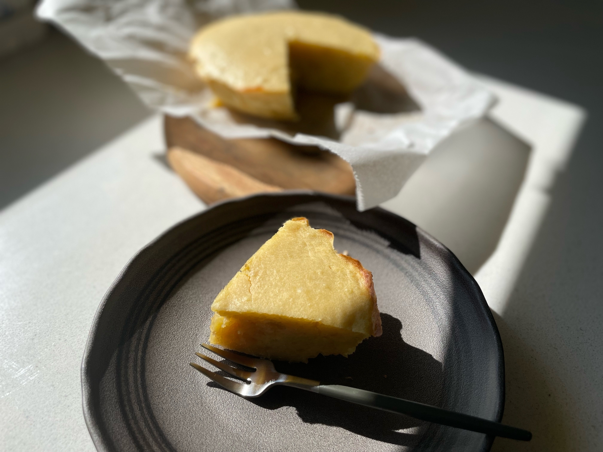 素材を味わう♡さつまいも（スイートポテト）ケーキ