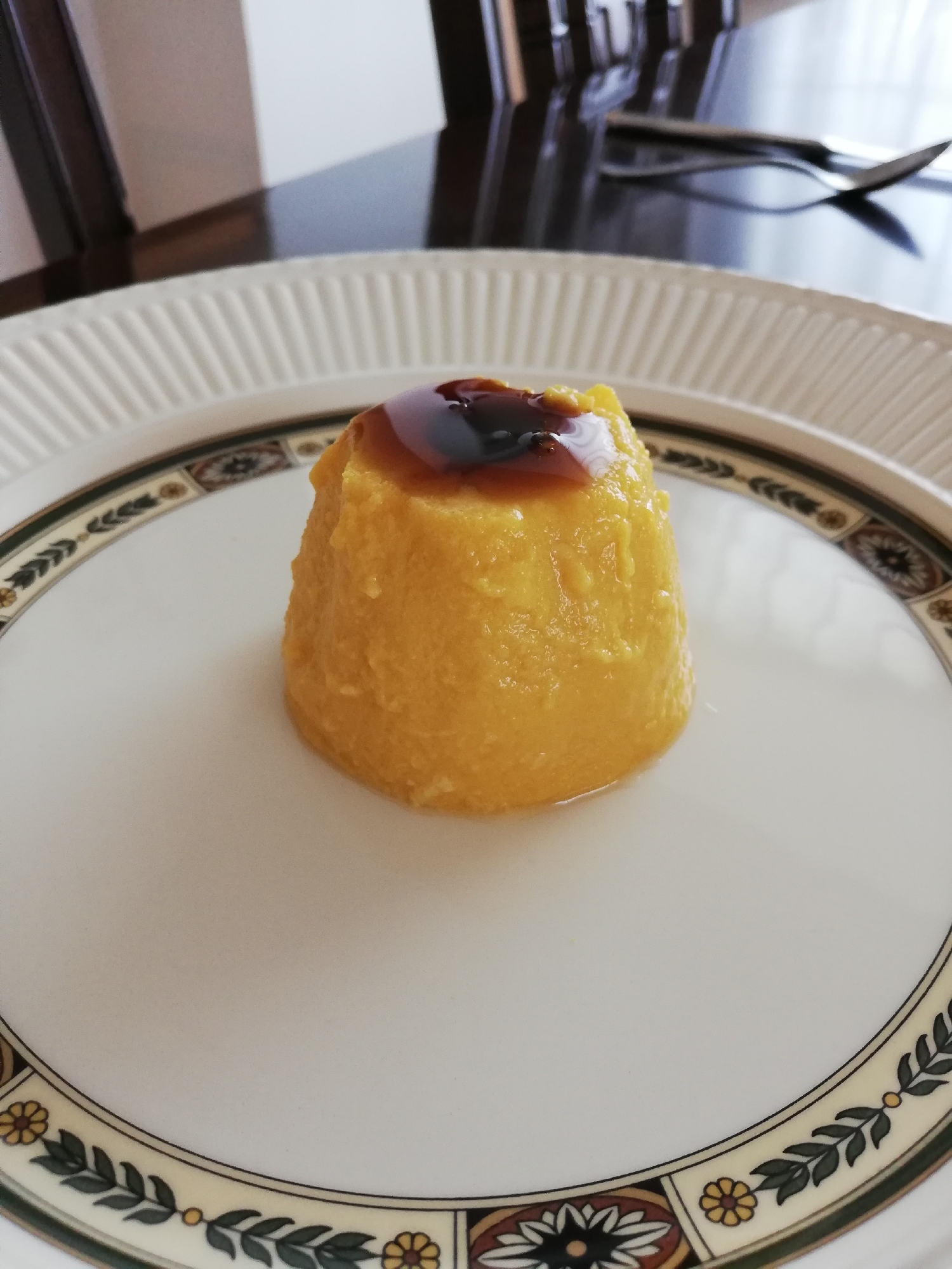 砂糖不使用！かぼちゃと甘酒のプリン