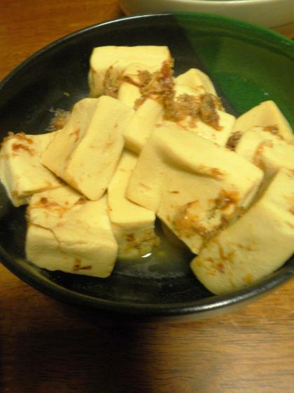 美味しい高野豆腐の含め煮